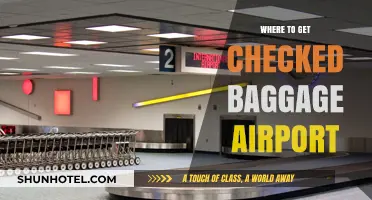 Where to Find Checked Baggage Services at the Airport