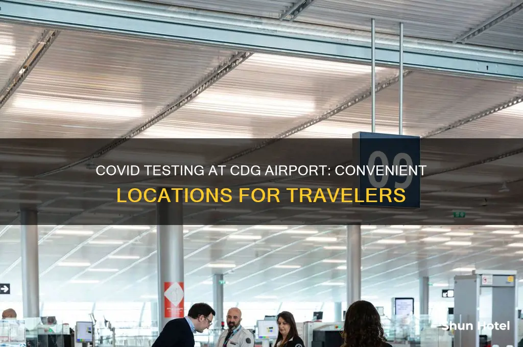 where to get covid test at cdg airport