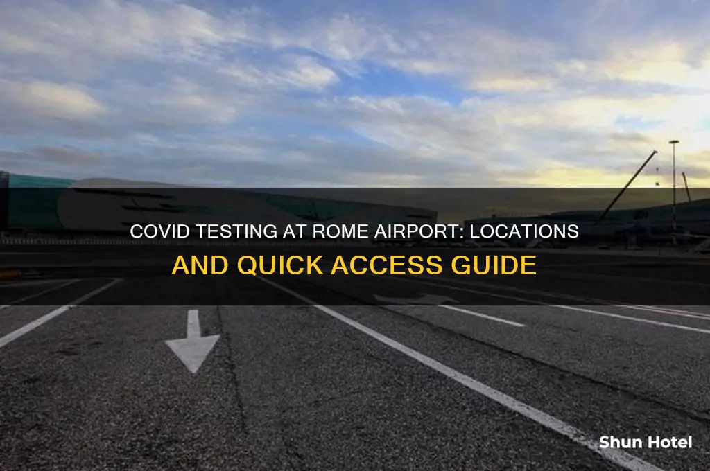 where to get covid test at rome airport
