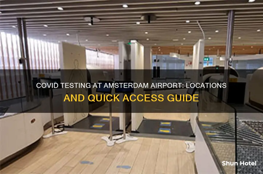 where to get covid test in amsterdam airport