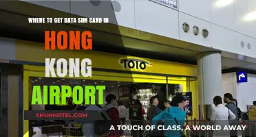 Where to Buy a Data SIM Card at Hong Kong Airport