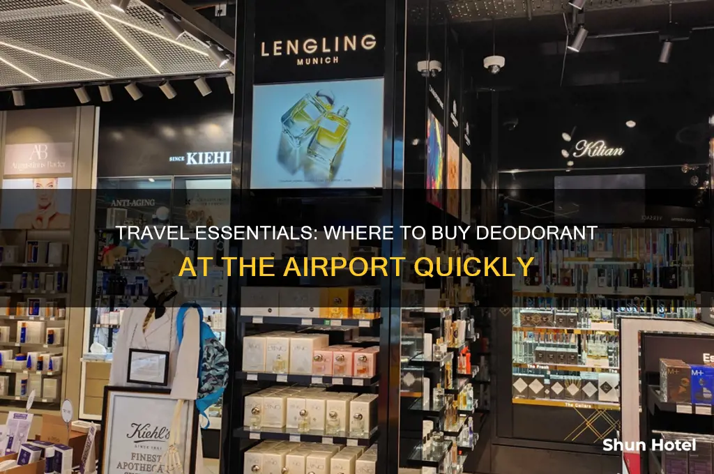 where to get deodorant airport