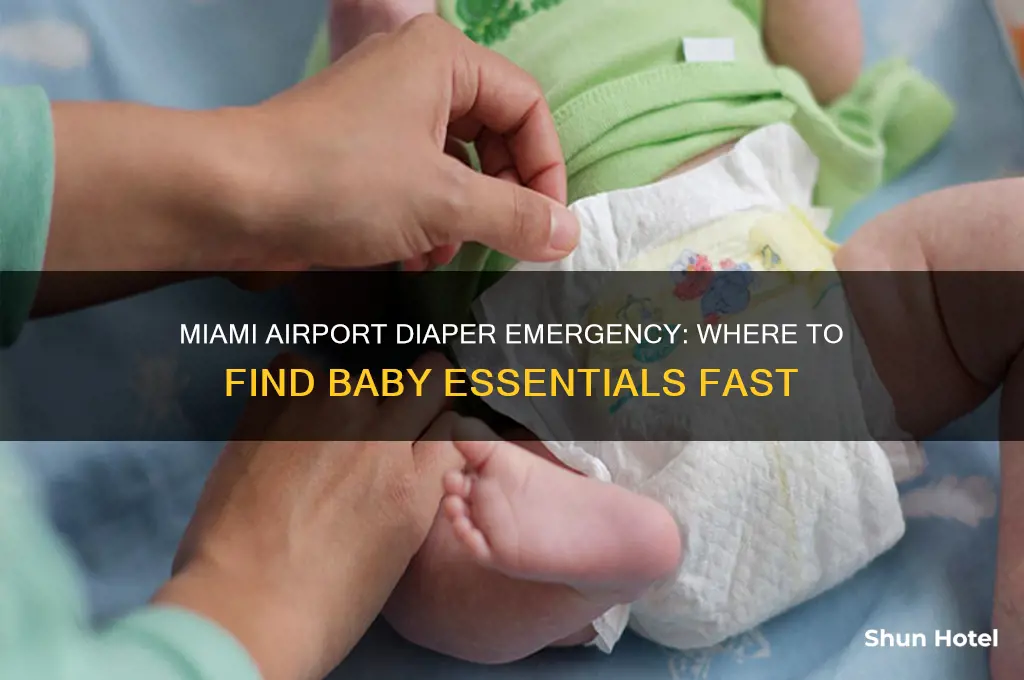 where to get diapers at miami airport