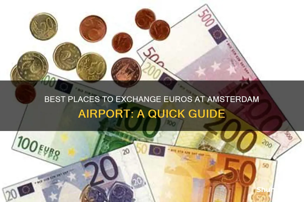 where to get euros at amsterdam airport