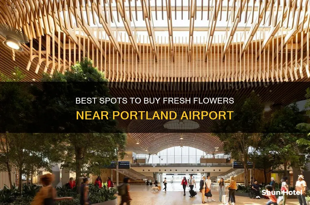 where to get flowers at portland airport