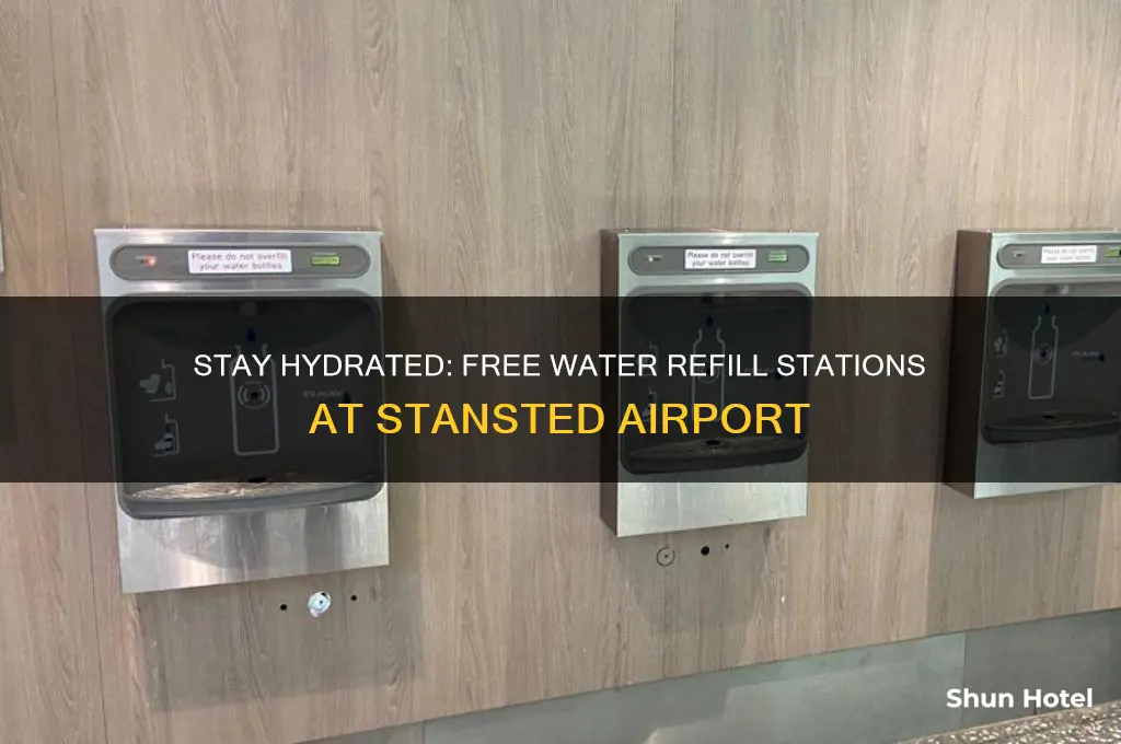 where to get free water at stansted airport