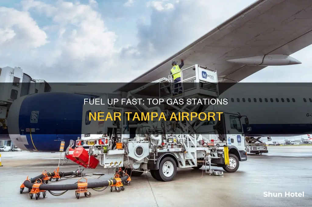 where to get gas before tampa airport