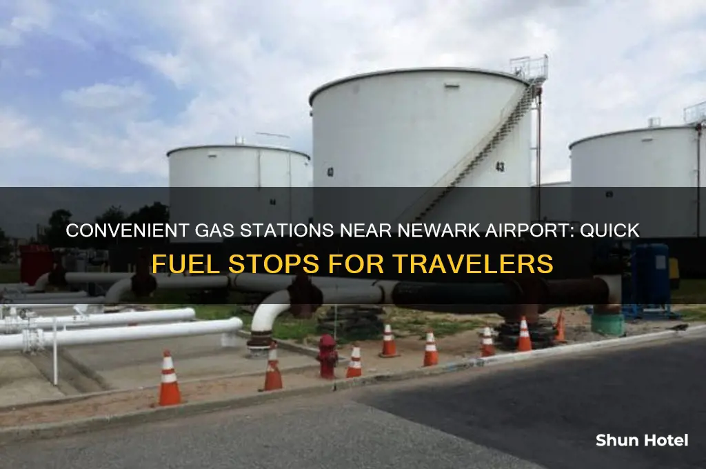 where to get gas near newark airport