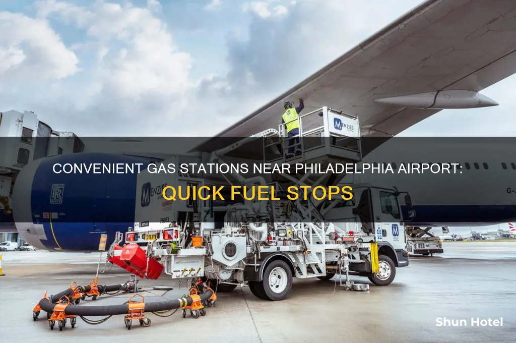 where to get gas near philadelphia airport