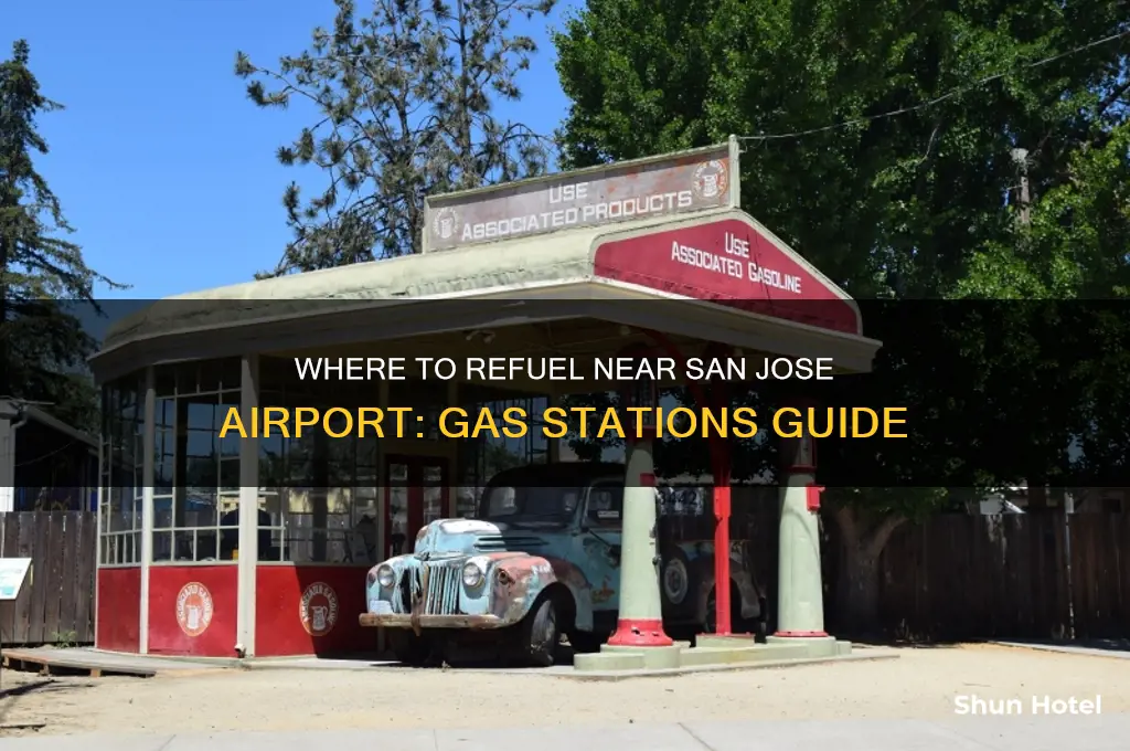 where to get gas san jose airport
