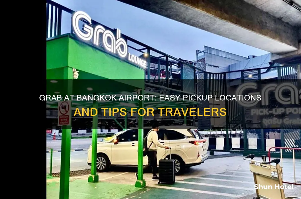 where to get grab at bangkok airport