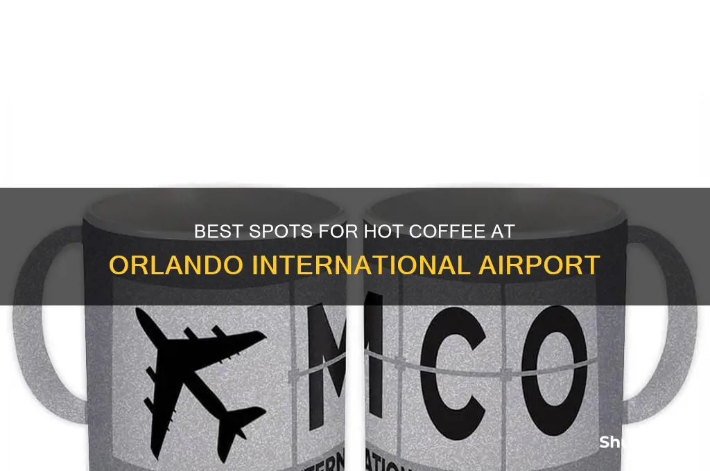 where to get hot coffee at orlando international airport