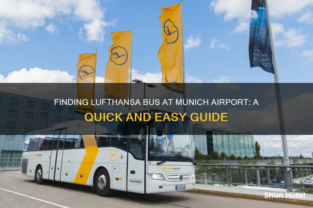 where to get lufthansa bus at munich airport
