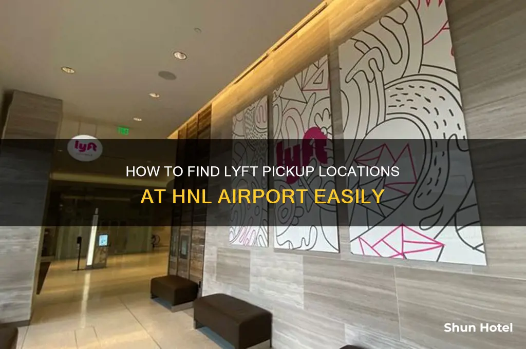where to get lyft at hnl airport