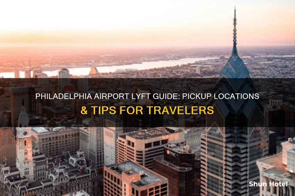 where to get lyft at philadelphia airport