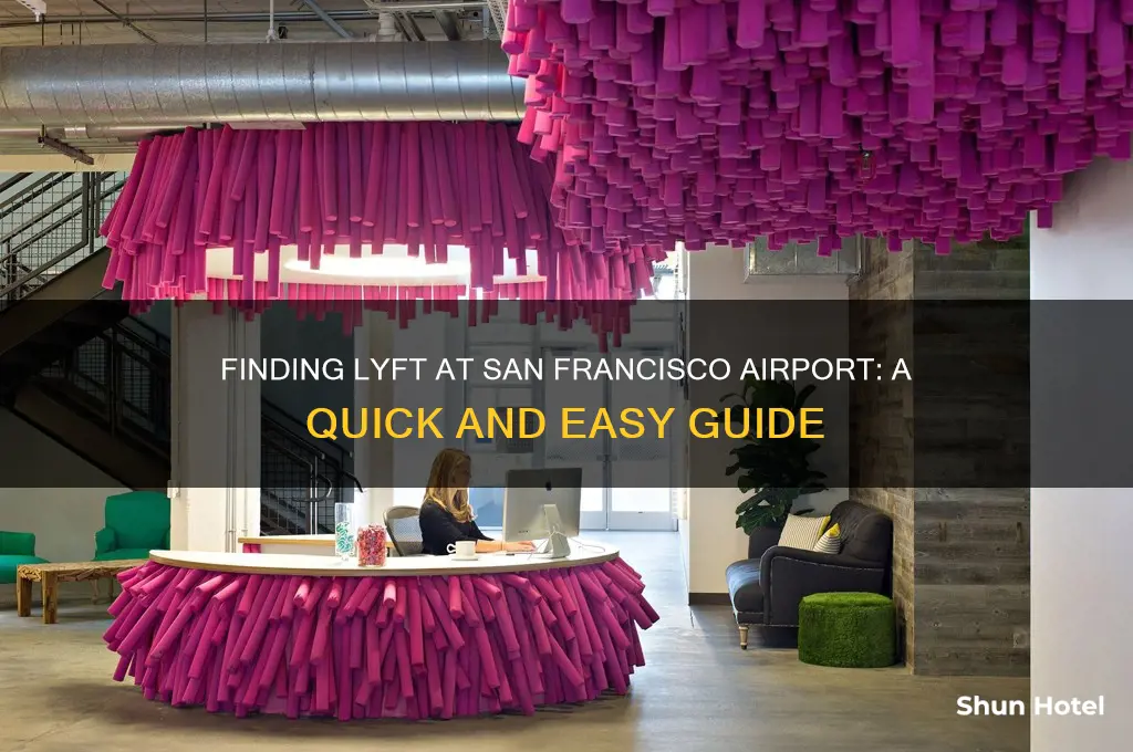 where to get lyft at san francisco airport