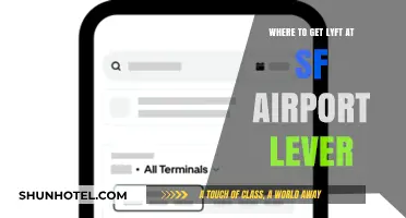 Where to Find Lyft Pickup at San Francisco Airport Lever