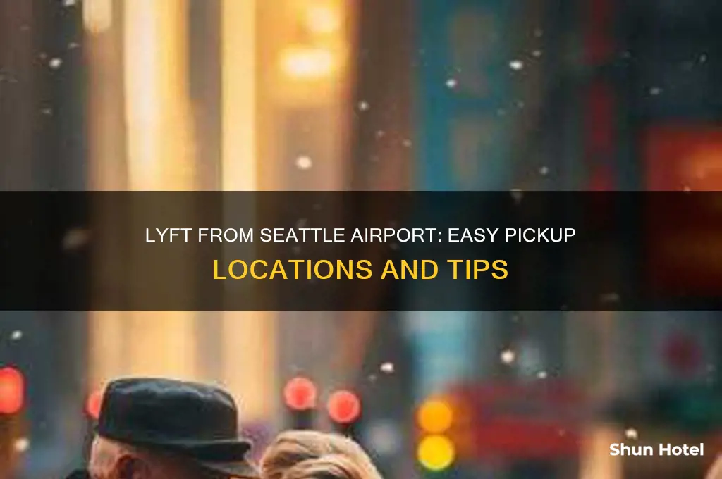 where to get lyft from seattle airport