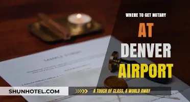 Notary Services at Denver Airport: Convenient Locations and Tips