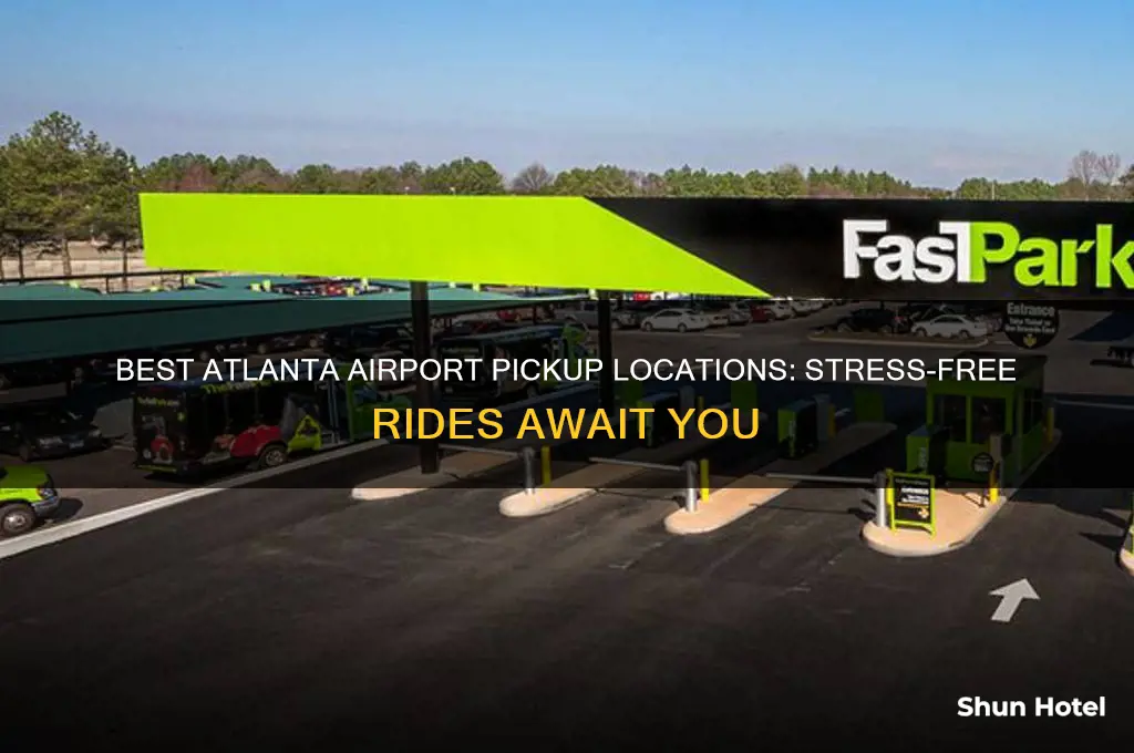 where to get picked up at atlanta airport