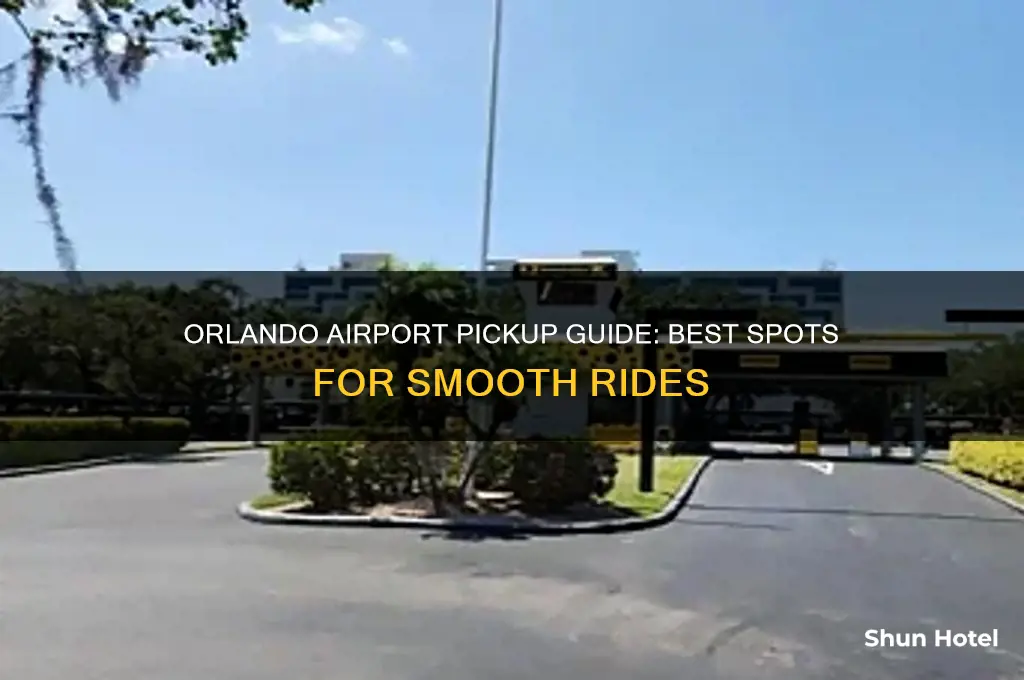 where to get picked up at orlando airport