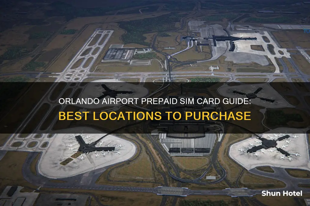where to get prepaid sim card in orlando international airport