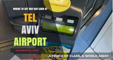 Where to Buy Rav Kav Card at Tel Aviv Airport: A Quick Guide