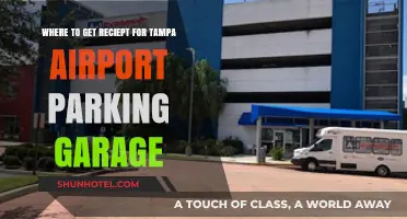 Tampa Airport Parking Garage Receipt: Where and How to Obtain One