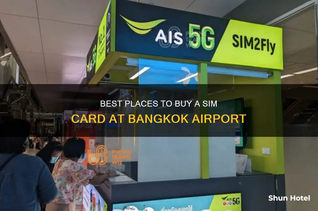 where to get sim card in bangkok airport