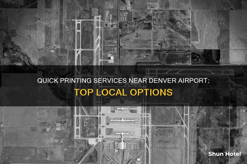 where to get something printed near denver airport