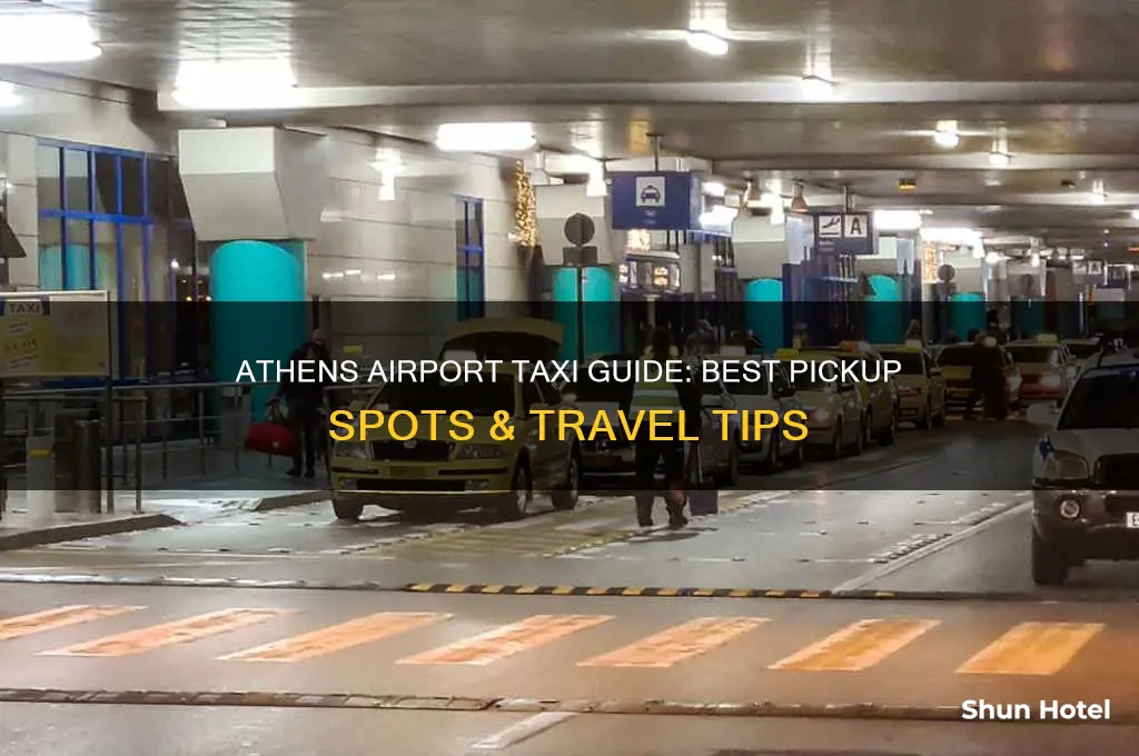 where to get taxi in athens airport