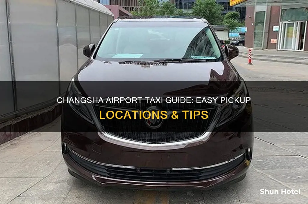 where to get taxi in changsha airport