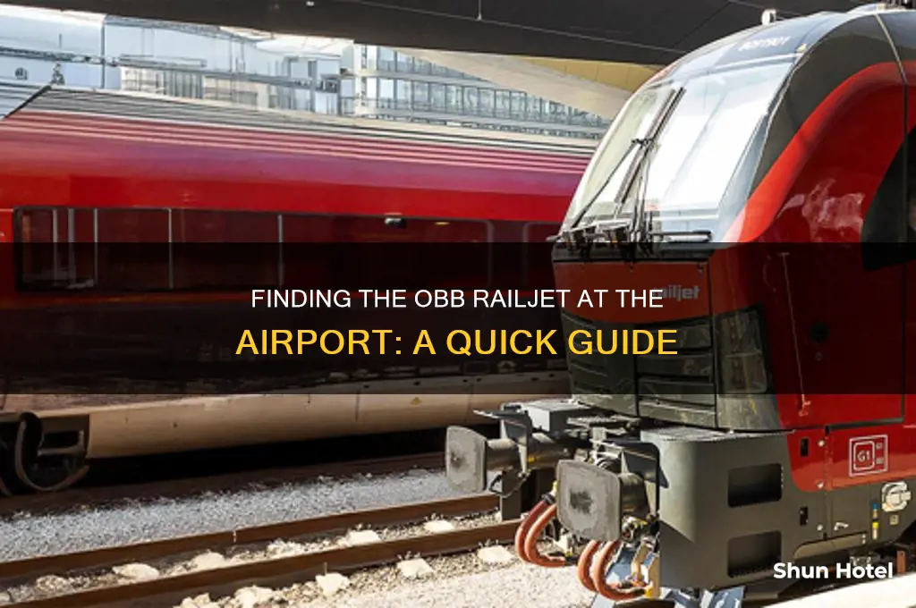 where to get the obb railjet in airport