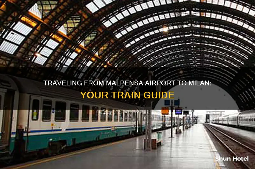 where to get train to milan from malpensa airport