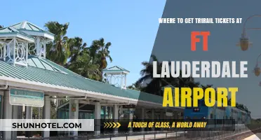 Where to Buy Tri-Rail Tickets at Fort Lauderdale Airport