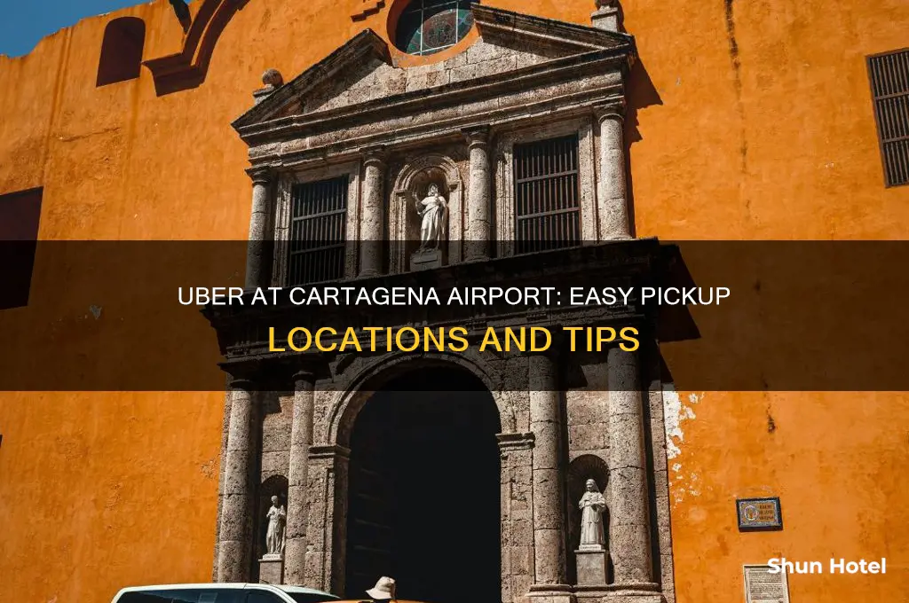 where to get uber at cartagena airport