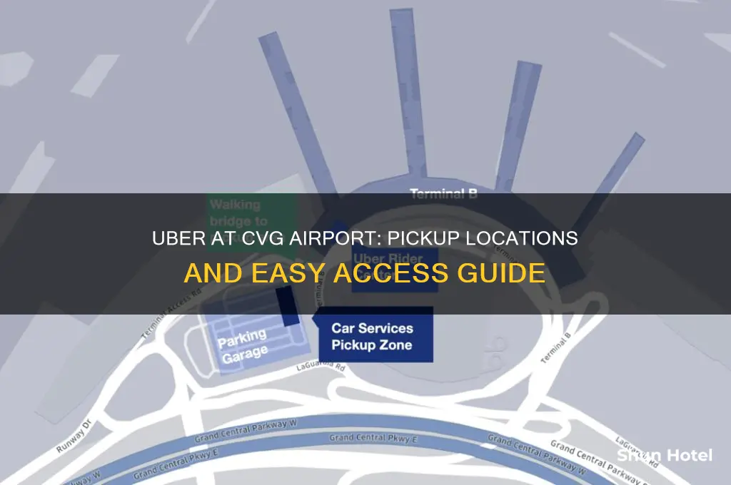 where to get uber at cvg airport