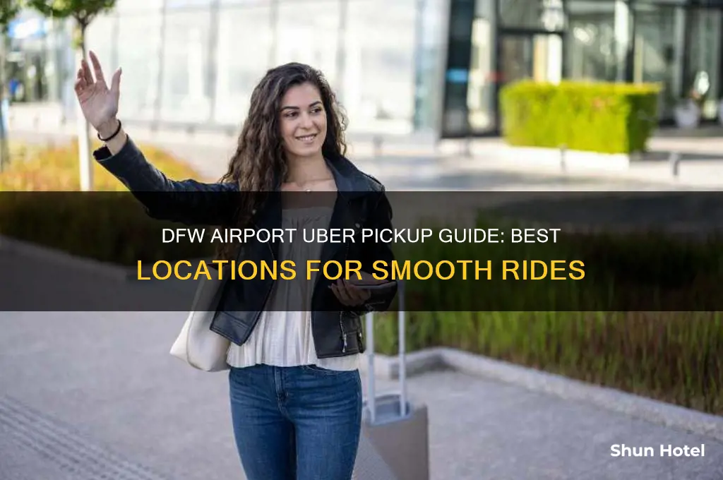 where to get uber at dfw airport