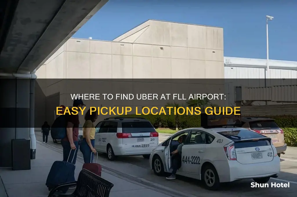 where to get uber at fll airport