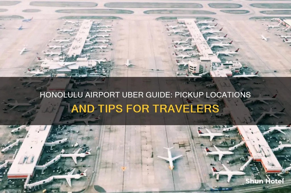 where to get uber at honolulu airport
