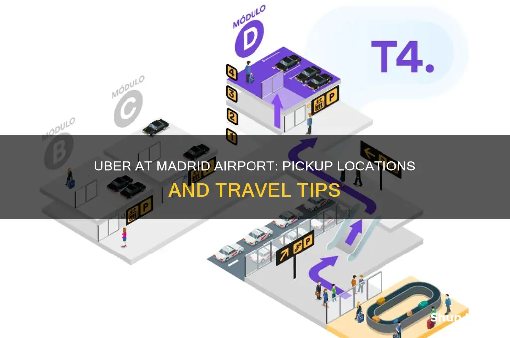 where to get uber at madrid airport
