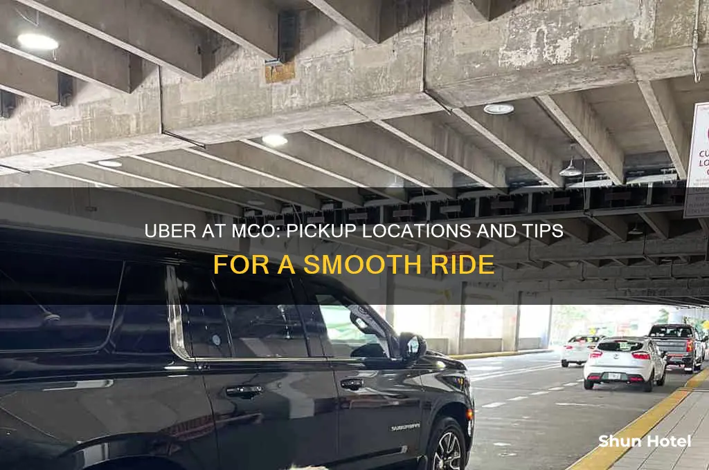 where to get uber at mco airport