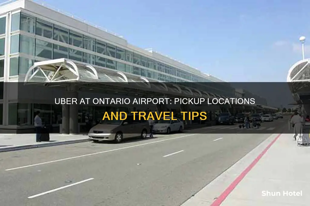 where to get uber at ontario airport