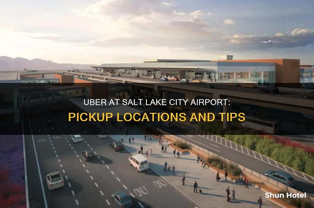 where to get uber at salt lake city airport