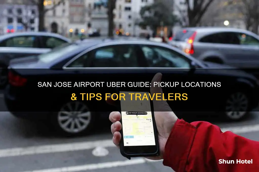 where to get uber at san jose airport