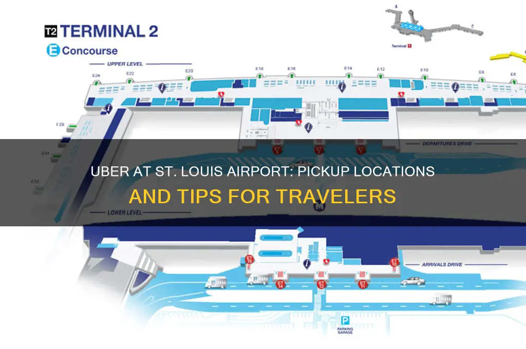 where to get uber at st louis airport