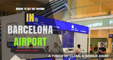 Barcelona Airport VAT Refund Guide: Locations and Tips for Tourists