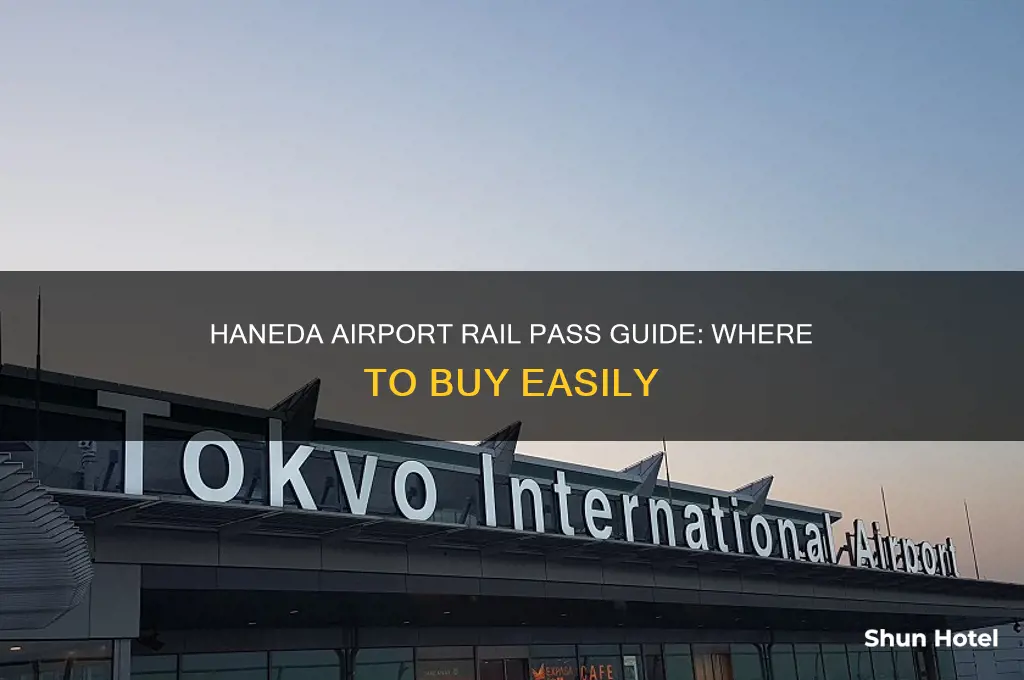 where to get your rail pass at the haneda airport