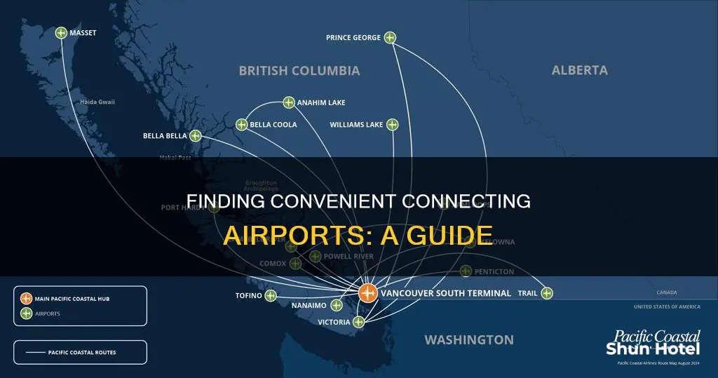 where to look for connecting airports