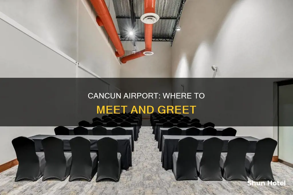 where to meet at cancun airport